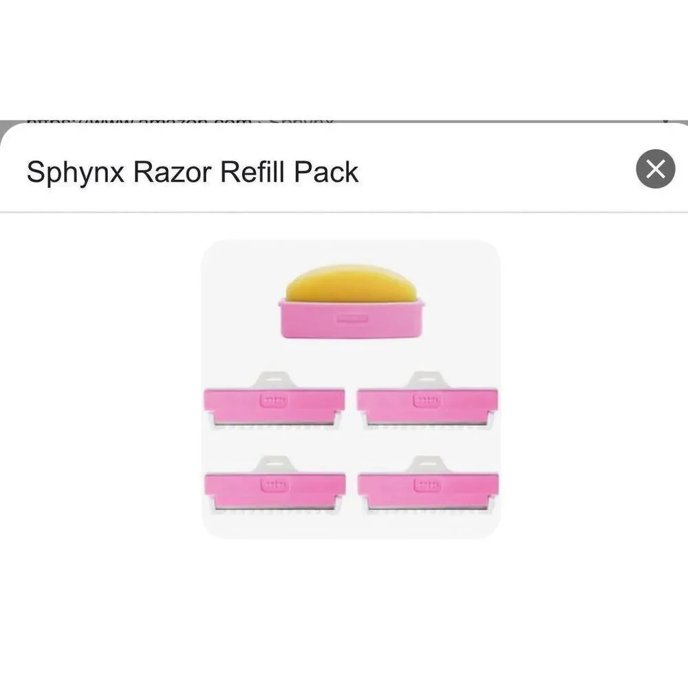 Sphynx All-in-One Women's Portable travel purse gym bag Razor& refill